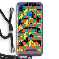 Skew Bee 2: Huawei P20 Lite Transparant Hoesje met koord