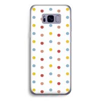 Bollen: Samsung Galaxy S8 Transparant Hoesje - thumbnail
