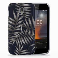 Nokia 1 | TPU Case | Leaves Grey