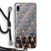 Gymboys: Samsung Galaxy A10 Transparant Hoesje met koord