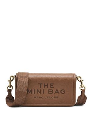 Marc Jacobs mini pochette Holli en cuir - Marron