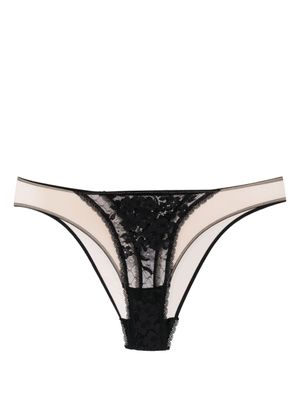 Wolford culotte en dentelle - Noir