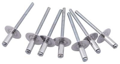 Dresselhaus Blind rivets 4.8 x 12.0mm aluminum/steel, flat head