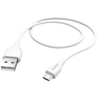 Hama USB-laadkabel USB 2.0 USB-A stekker, USB-micro-B stekker 1.50 m Wit 00201587 Hama USB-laadkabel USB 2.0 USB-A stekker, USB-micro-B stekker 1.50 m Wit 00201587