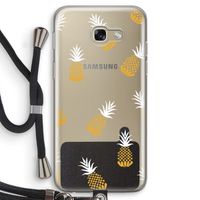 Ananasjes: Samsung Galaxy A5 (2017) Transparant Hoesje met koord
