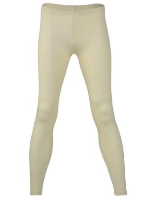 Dames Legging Zijde Wol Engel Natur Kleur Gebroken wit Maat 46/48 - Extra Large