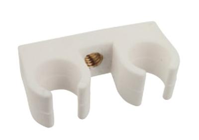 Kirchhoff Buisklem dubbel, 28 mm, met M6 draadhuls - 989189255