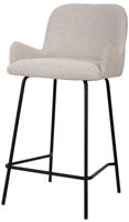 Leander Cream lage barstoel (set van 2)