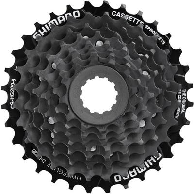 Shimano cassette 8 speed cs-hg200 12-32t (werkplaatsverpakking)