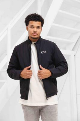 EA7 Emporio Armani 6DPB42 Bomberjacket Heren Zwart - Maat S - Kleur: Zwart | Soccerfanshop