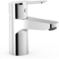 Wastafelkraan Tres Base | Opbouw | Mengkraan | Incl.Click afvoer | Laag model | 1-hendel | Chroom