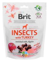 BRIT Crunchy Snack Insects with Turkey - traktatie voor hond - 200g