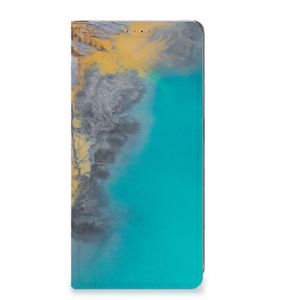 Xiaomi Redmi Note 12 Pro Plus Standcase Marble Blue Gold