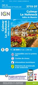 Wandelkaart - Topografische kaart 3719OT Colmar & Le Hohneck | IGN - Institut Géographique National