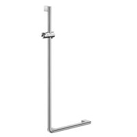 Smedbo Douche Glijstang En Greep Living L-vorm Links 53x110 cm Gepolijst Chroom Smedbo