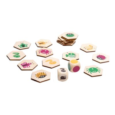 BS Toys houten beestjes zoekspel, 20dlg.