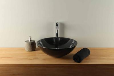 Waschbecken Granit Shanxi Black 42 cm, BE-3001
