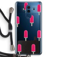 Waterijsje: Huawei Mate 10 Pro Transparant Hoesje met koord