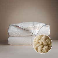 Dekbed 100% Australische Wol 4 Seizoenen - 4 Seizoenen & Zomer & Winter - 140x200 Cm (Eenpersoons) - Basalt 140 Gram 220 Gram 360 Gram - Dekbed-Discounter.nl