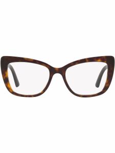 Dolce & Gabbana Eyewear lunettes de vue à monture papillon - Vert