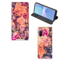 Sony Xperia 10 III Smart Cover Bosje Bloemen