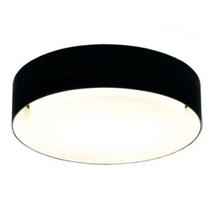 Marset Plaff-On! plafondlamp Ø50 LED IP54 zwart