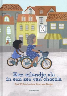Een eilandje vla in een zee van chocola (Hardback)