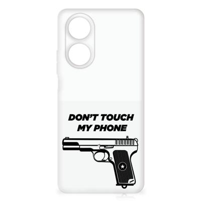 OPPO A58 4G Silicone-hoesje Pistol DTMP OPPO A58 4G Silicone-hoesje Pistol DTMP