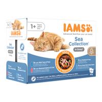 IAMS Delights Adult Cat Natvoer - Sea Collection - Saus - 12 x 85 g - thumbnail