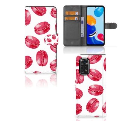 Xiaomi Redmi Note 11/11S | Book Cover | Pink Macarons