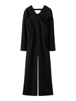 Name it winter jumpsuit meisjes - zwart - lange mouw - NkfRoka