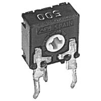 ACP CA6XH2,5-1KA2020 Koolstoffilmtrimmer 1 kΩ 1 stuk(s)