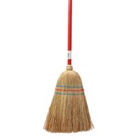 Kinderbezem - Stro - Rode gelakte houten Steel - 100 cm - Kamerbezem Kinderbezem - Stro - Rode gelakte houten Steel - 100 cm - Kamerbezem