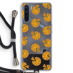 You Had Me At Pizza: Oppo A91 Transparant Hoesje met koord