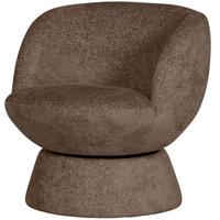 BePureHome Shuffle Draaifauteuil - Polyester - Zwart - 72x73x71