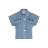 MSCH - Blauw | Dames | Spijkerjas | Blauw | S | regular | Kamst mode