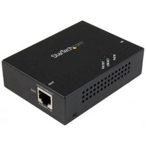 StarTech.com Gigabit PoE+ Extender 802.3at/af 100m Power over Ethernet Repeater