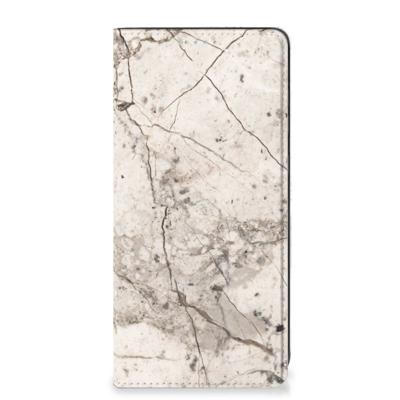 Samsung Galaxy A21s | Standcase | Marmer Beige Samsung Galaxy A21s | Standcase | Marmer Beige