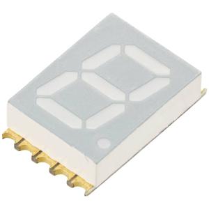 TRU COMPONENTS SMD-LED Geel-groen 9 mcd Eéncijfer-display