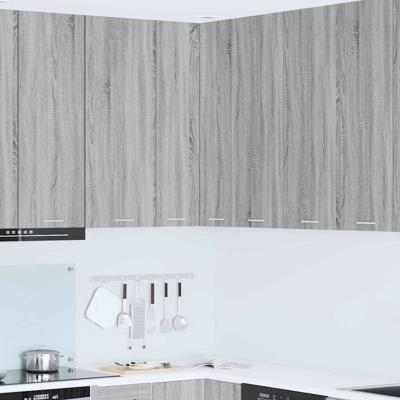 Hangkast Riga Sonoma Eik en Wit 57 x 57 x 100 cm Bewerkt hout Hangkast Riga Sonoma Eik en Wit 57 x 57 x 100 cm Bewerkt hout