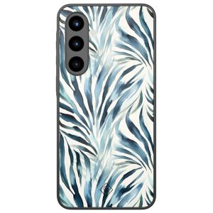Samsung Galaxy A56 glazen hardcase - Japandi waves