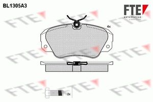 Remblokken set BL1305A3