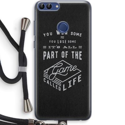 Life: Huawei P Smart (2018) Transparant Hoesje met koord