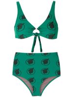 Amir Slama bikini à taille haute Índio - Vert - thumbnail