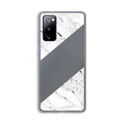 Biggest stripe: Samsung Galaxy S20 FE / S20 FE 5G Transparant Hoesje
