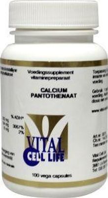 Vitamine B5 calciumpantothenaat 200mg