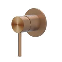 Inbouw Douchemengkraan IVY Concord Eenhendel Inclusief Inbouwdeel RVS316 Geborsteld Mat Koper PVD IVY