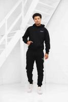 24 Uomo Universale 2.0 Trainingspak Heren Zwart - Maat S - Kleur: Zwart | Soccerfanshop