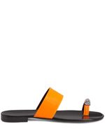 Giuseppe Zanotti claquettes Norbert - Orange