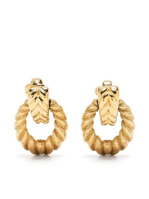 Christian Dior Pre-Owned boucles d'oreilles pendantes à clips (années 1990)